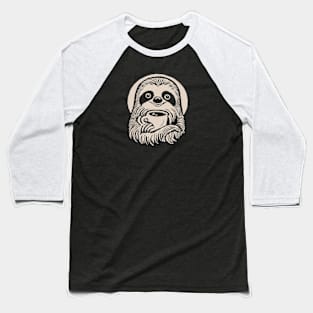 Sloth coffee Baseball T-Shirt